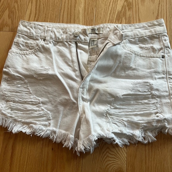 Forever 21 jean shorts - Picture 1 of 3